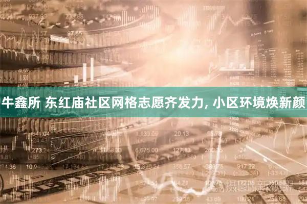 牛鑫所 东红庙社区网格志愿齐发力, 小区环境焕新颜